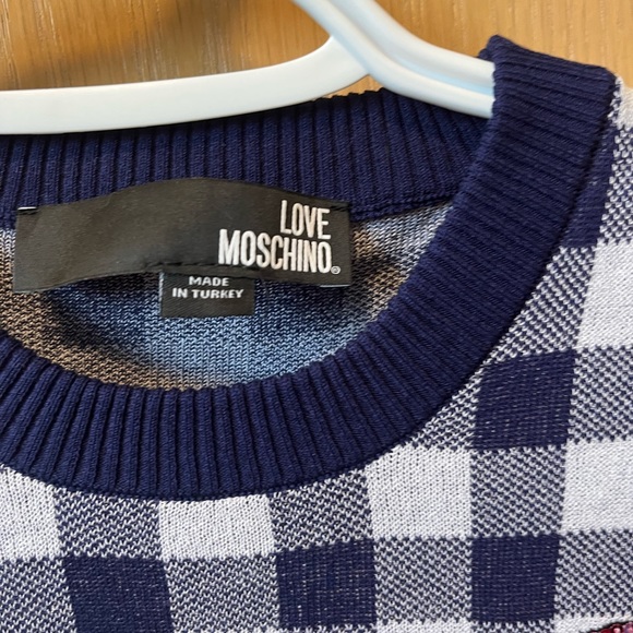 LOVE MOSCHINO size S sweater New - Picture 3 of 3